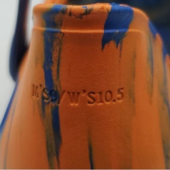 Merrell Hydro Moc Water Shoes Clogs Sandal Orange Blue Men 9 Women 10.5 Unisex - Picture 11 of 12